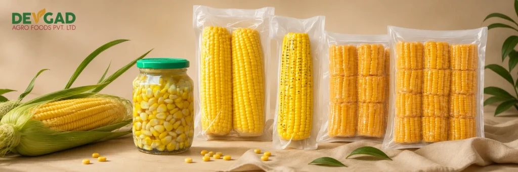 Sweet Corn Cob Vacuum Packaging Process: From Farm Fresh Harvest to Global Export Quality
