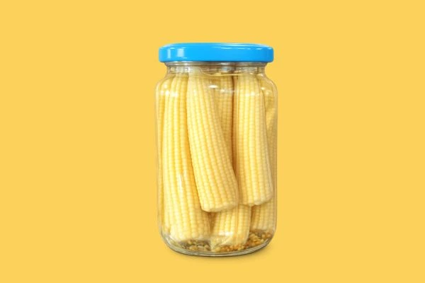 Baby Corn with Garlic